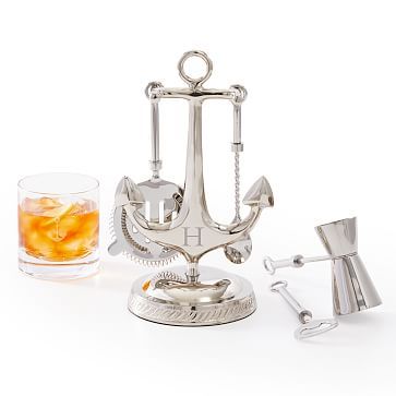 Silver Anchor Bar Tool Set | Mark and Graham