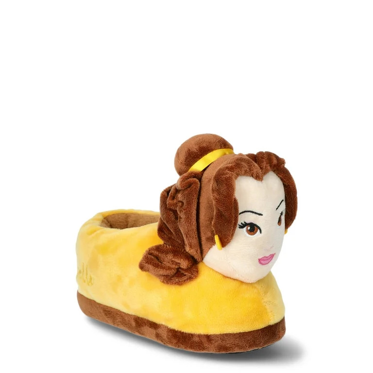 Disney Beauty and the Beast Belle Toddler Girl Slippers | Walmart (US)