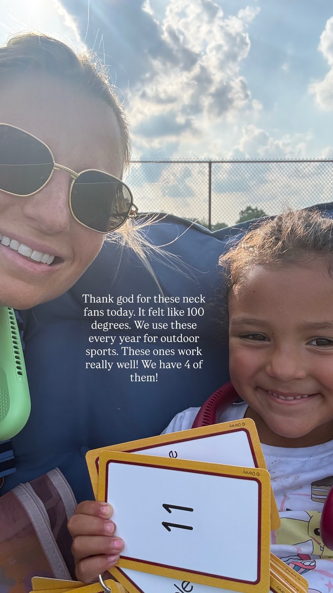 Neck fans for the win at all summer sports! Truly a life saver!!

#LTKmomlife #LTKKids #LTKSeasonal
