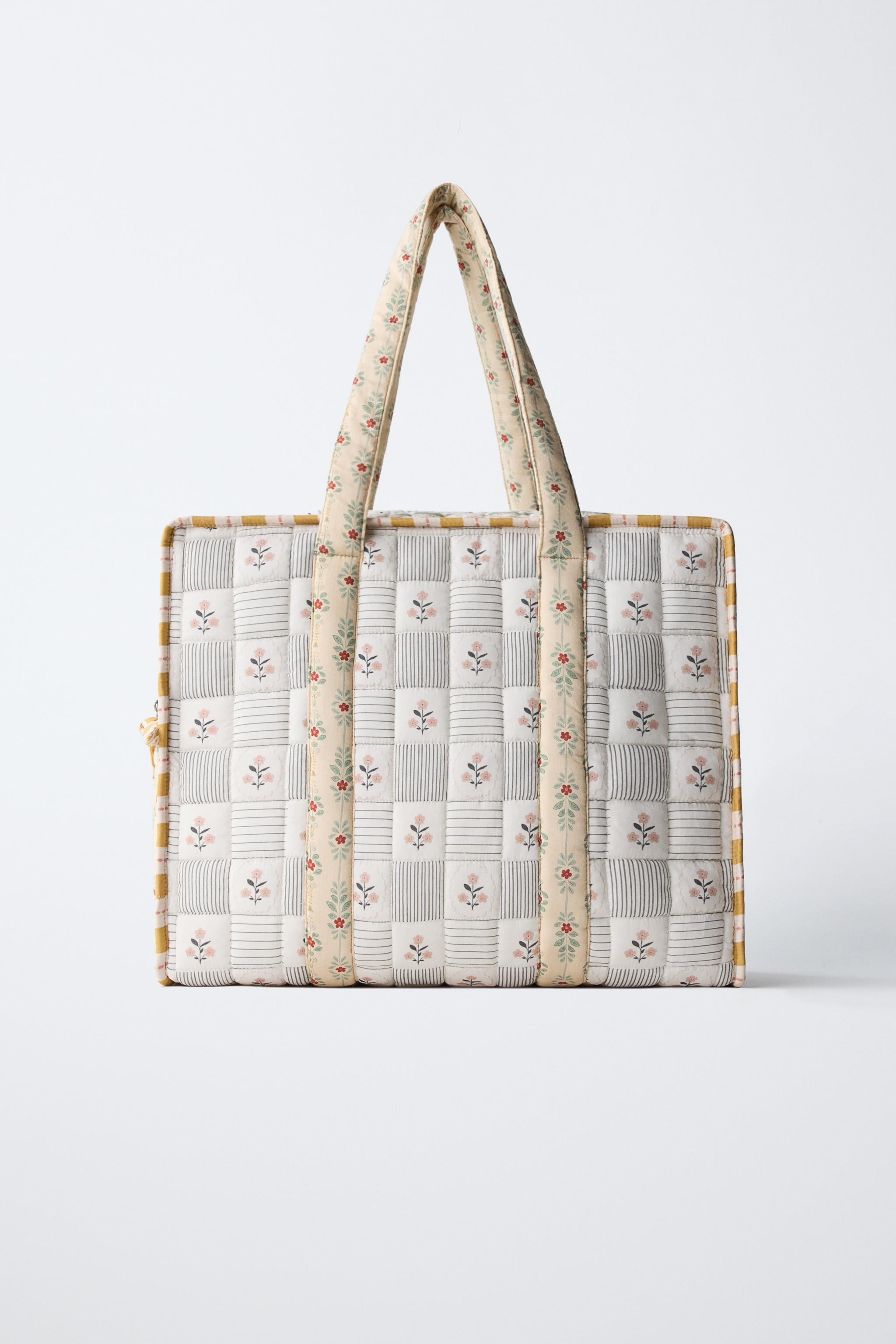 Quilted Maternity Tote Bag | Zara US