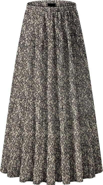 NASHALYLY Maxi Skirts, Chiffon, A-Line | Amazon (US)