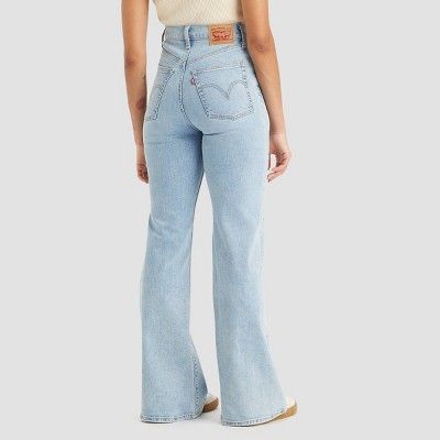 Levi's® Women's Ultra-High Rise Ribcage Bells Flare Jeans - Bells & Whistles 27 | Target
