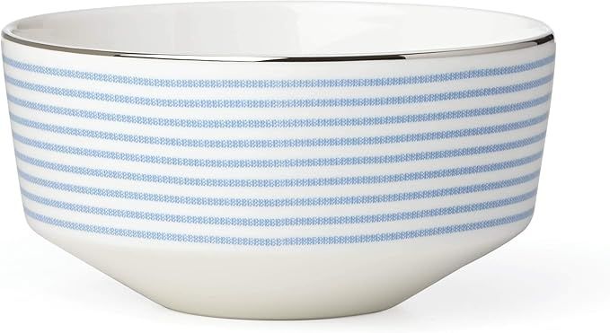 Kate Spade New York Laurel Street soup/Cereal Bowl, Blue, 5.75 Inch (Pack of 1) | Amazon (US)