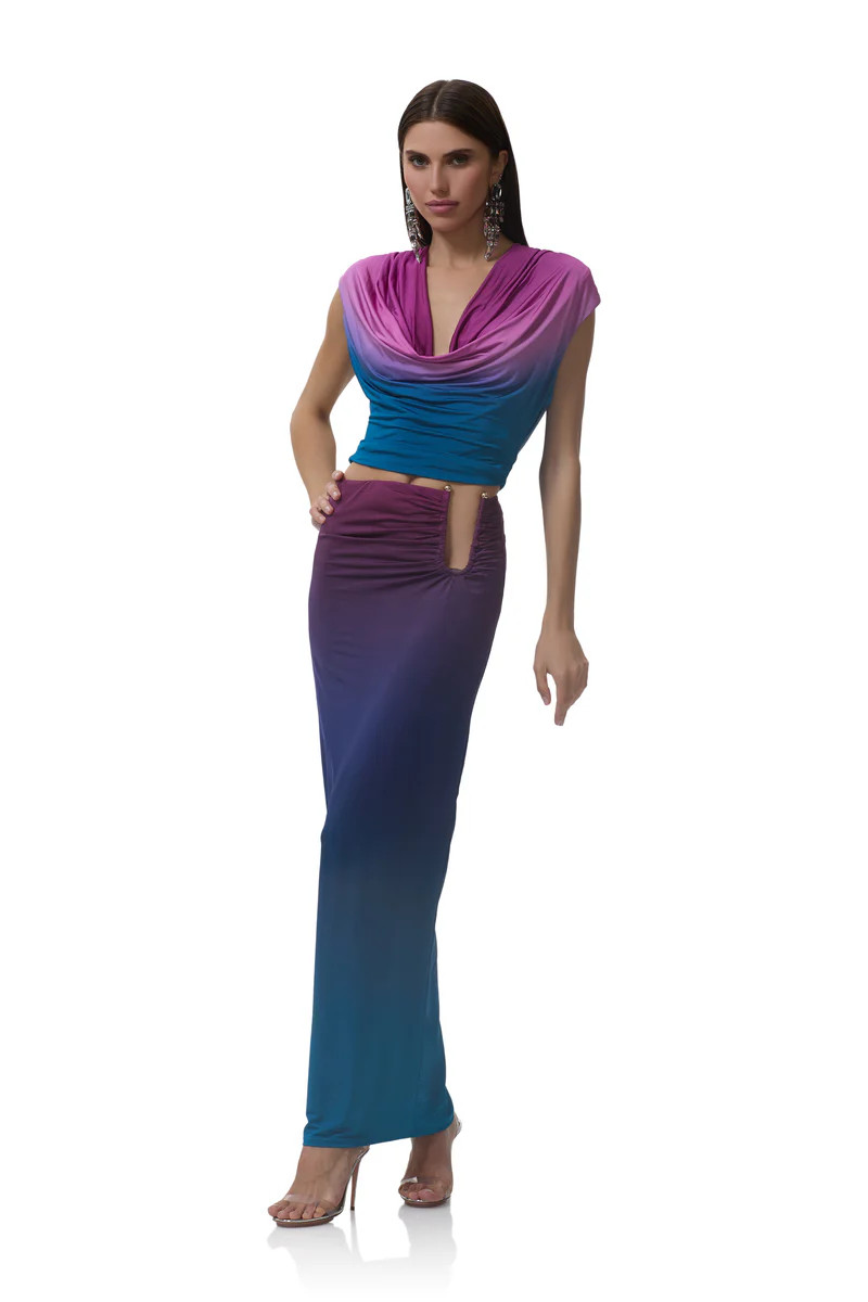 aven-skirt-midnight-ombre | ShopAFRM