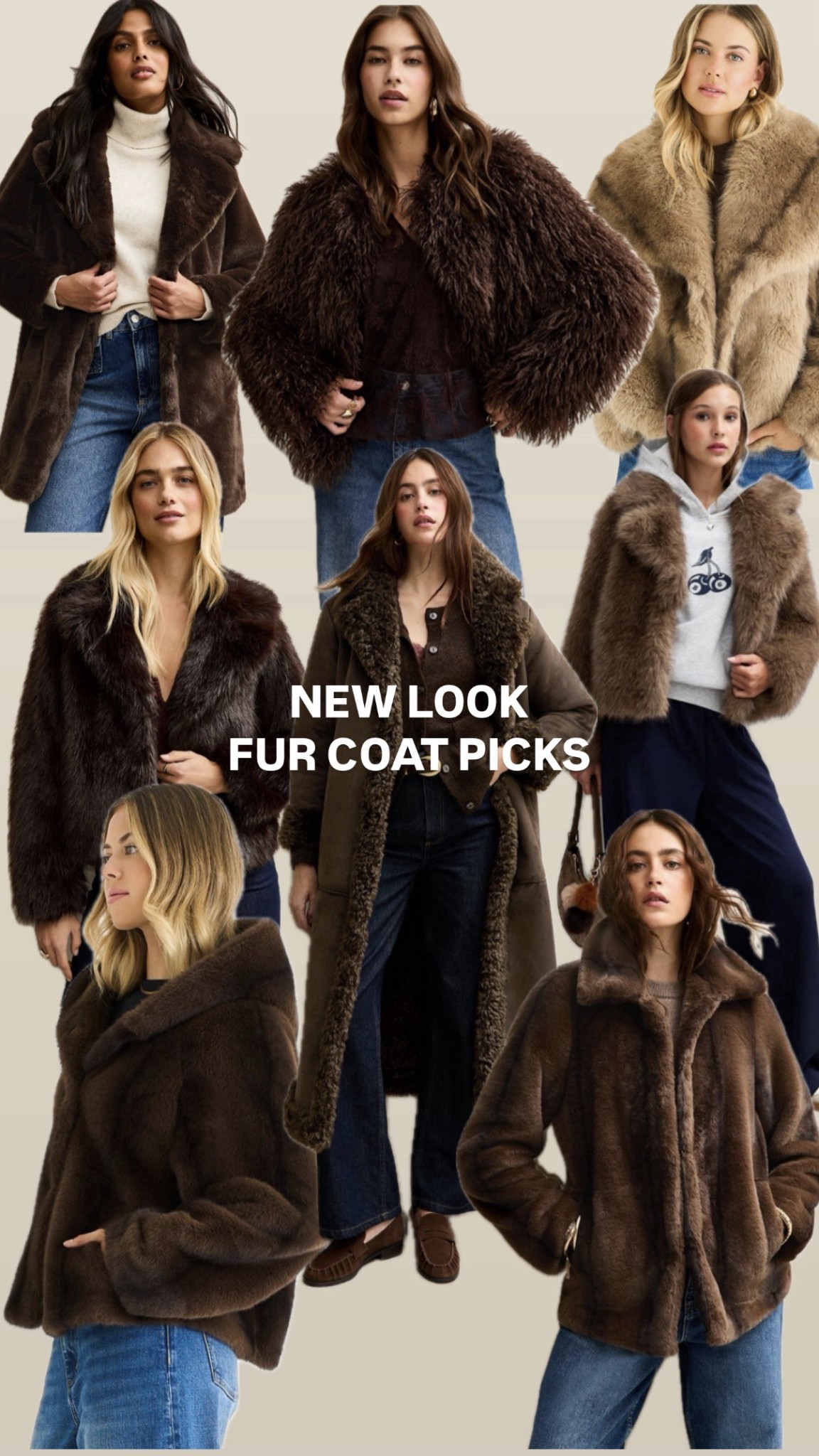 my top fur coat picks from #newlook! 

all currently with 25% off 💖

brown fur coats 🐻🐻🐻

#LTKwinter #LTKautumn #LTKuk