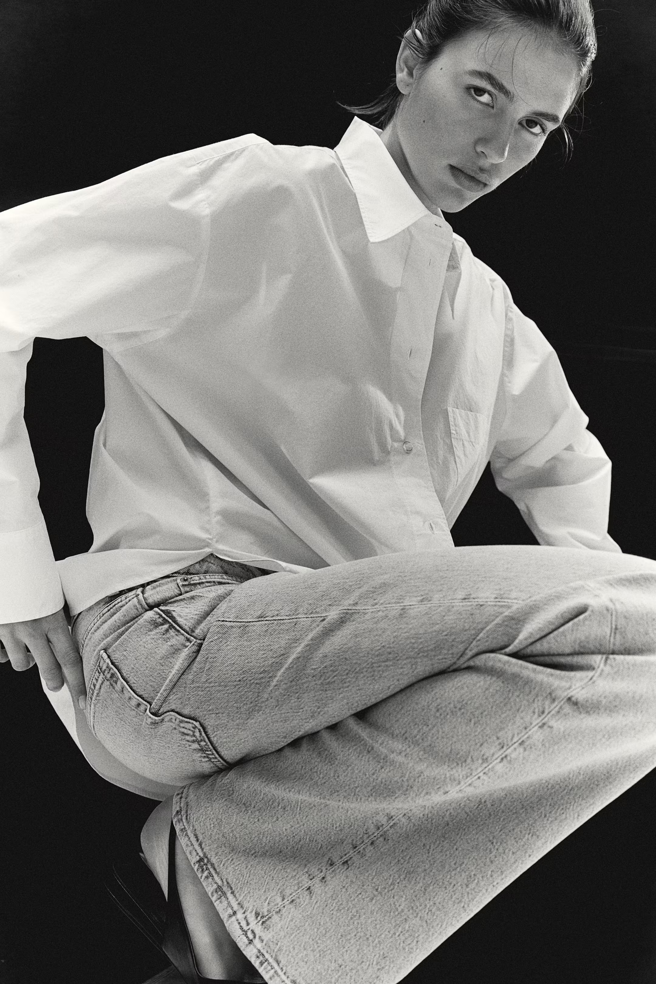 Wide High Jeans | H&M (US + CA)