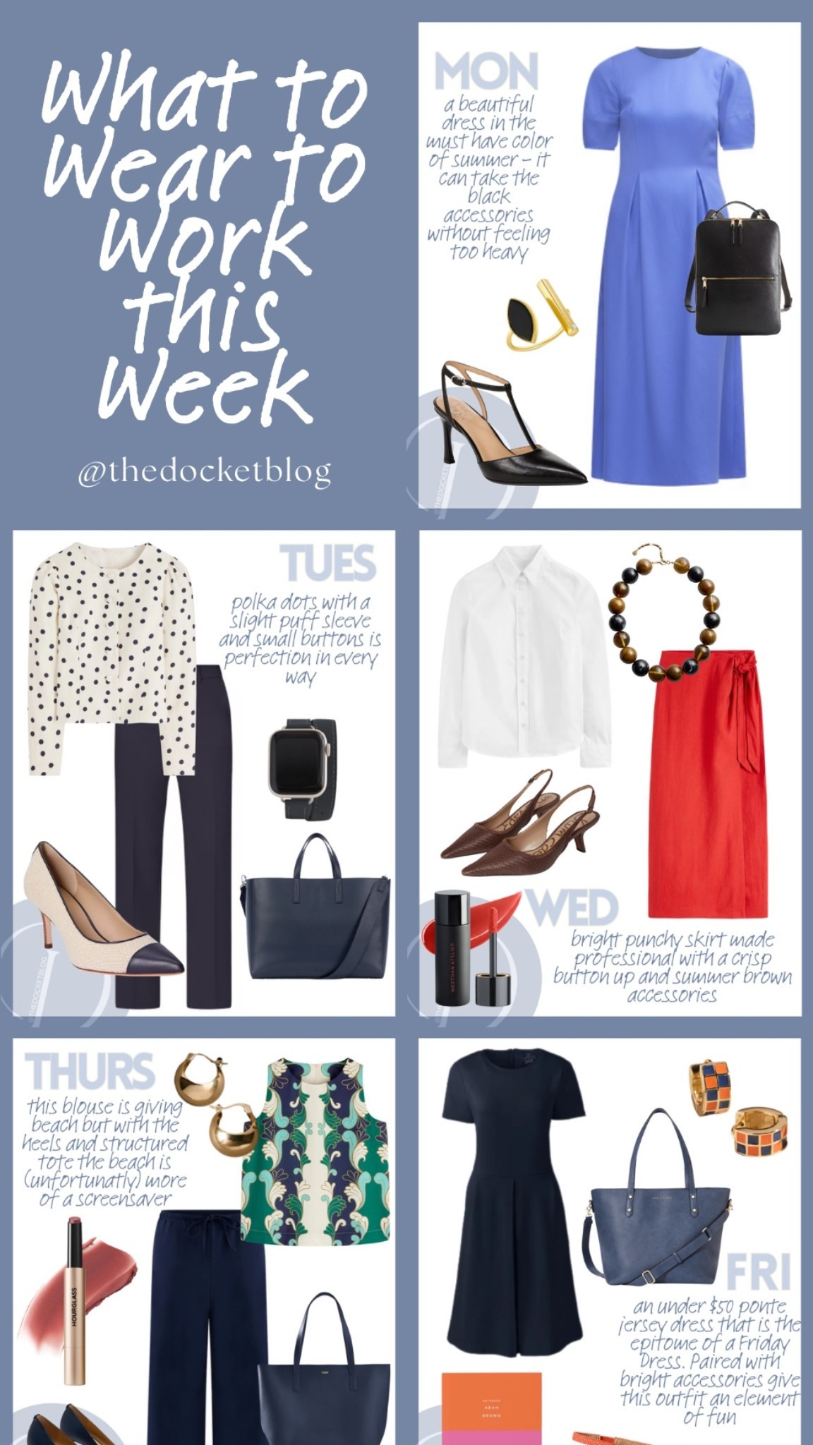 What to wear to work this week 

Womens business professional workwear and business casual workwear and office outfits midsize outfit midsize style

#LTKootd #LTKWorkwear #LTKMidsize