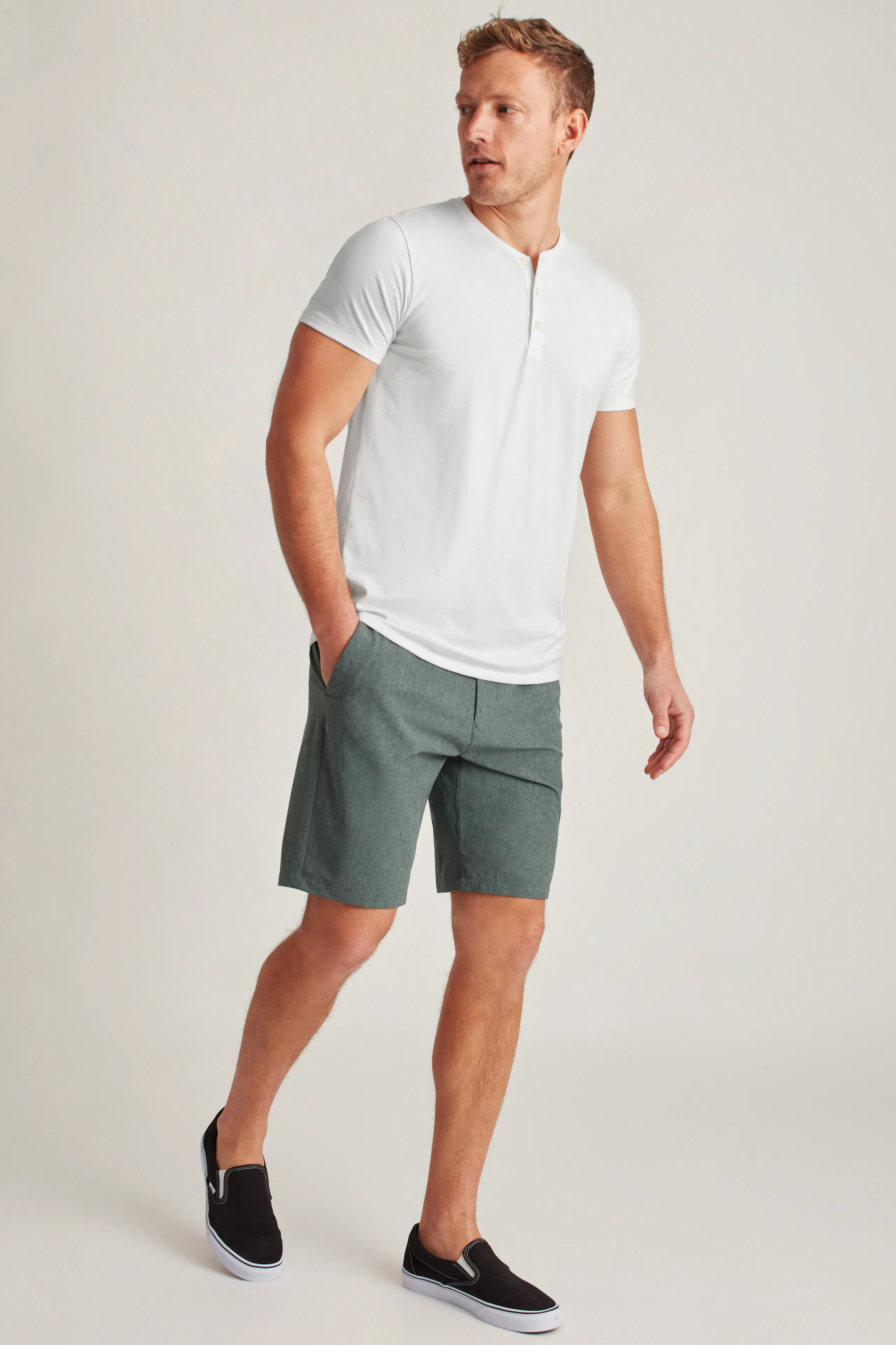 Pima Performance Short Sleeve Henley | Bonobos (US)