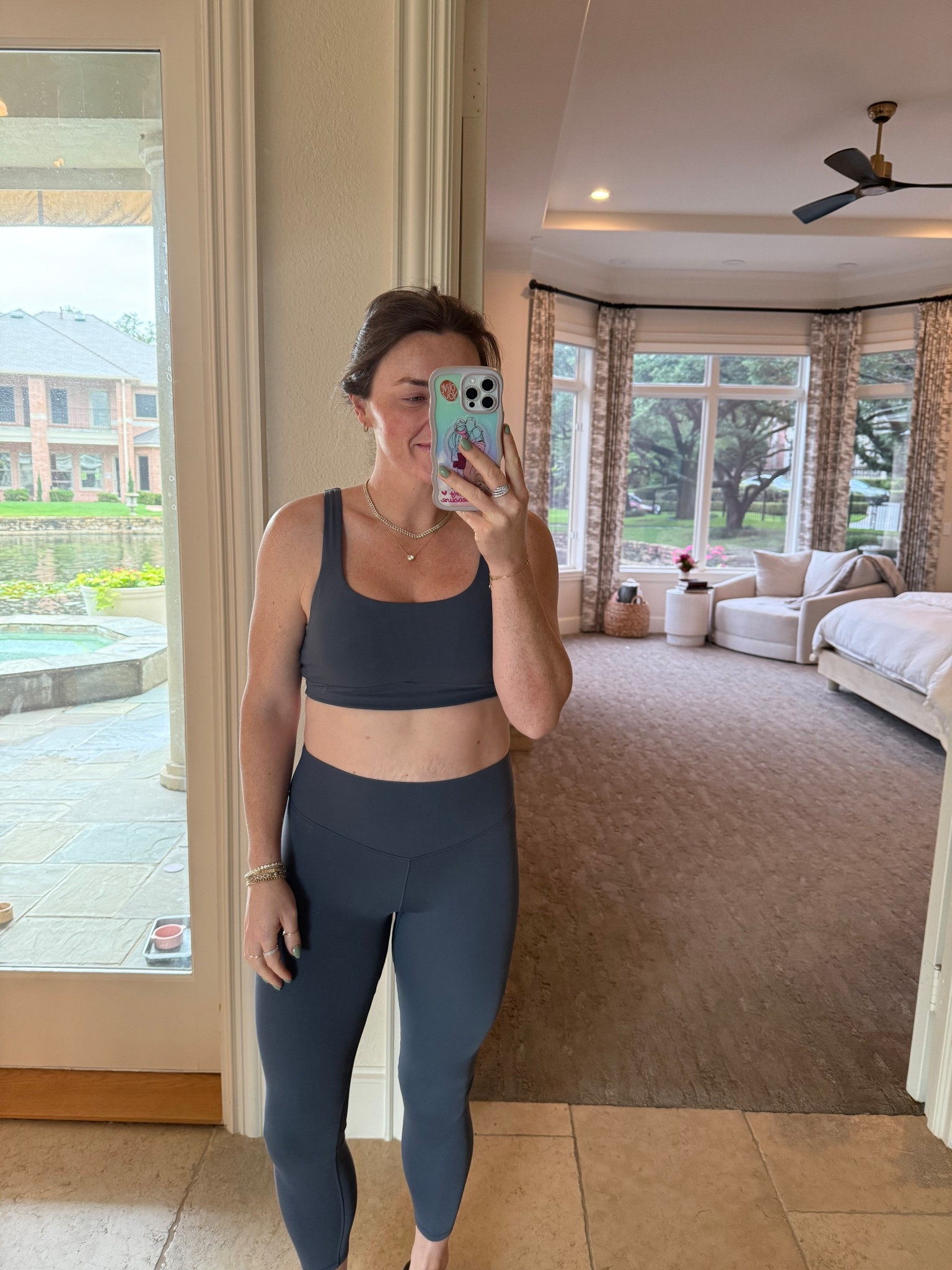 Leggings M
Bra L
Color Azure 
@vuoriclothing #VuoriClothingPartner 

#LTKActive #LTKMidsize #LTKFindsUnder50