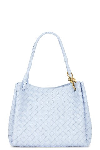 Bottega Veneta Large Parachute Bag in Baby Blue | FWRD 