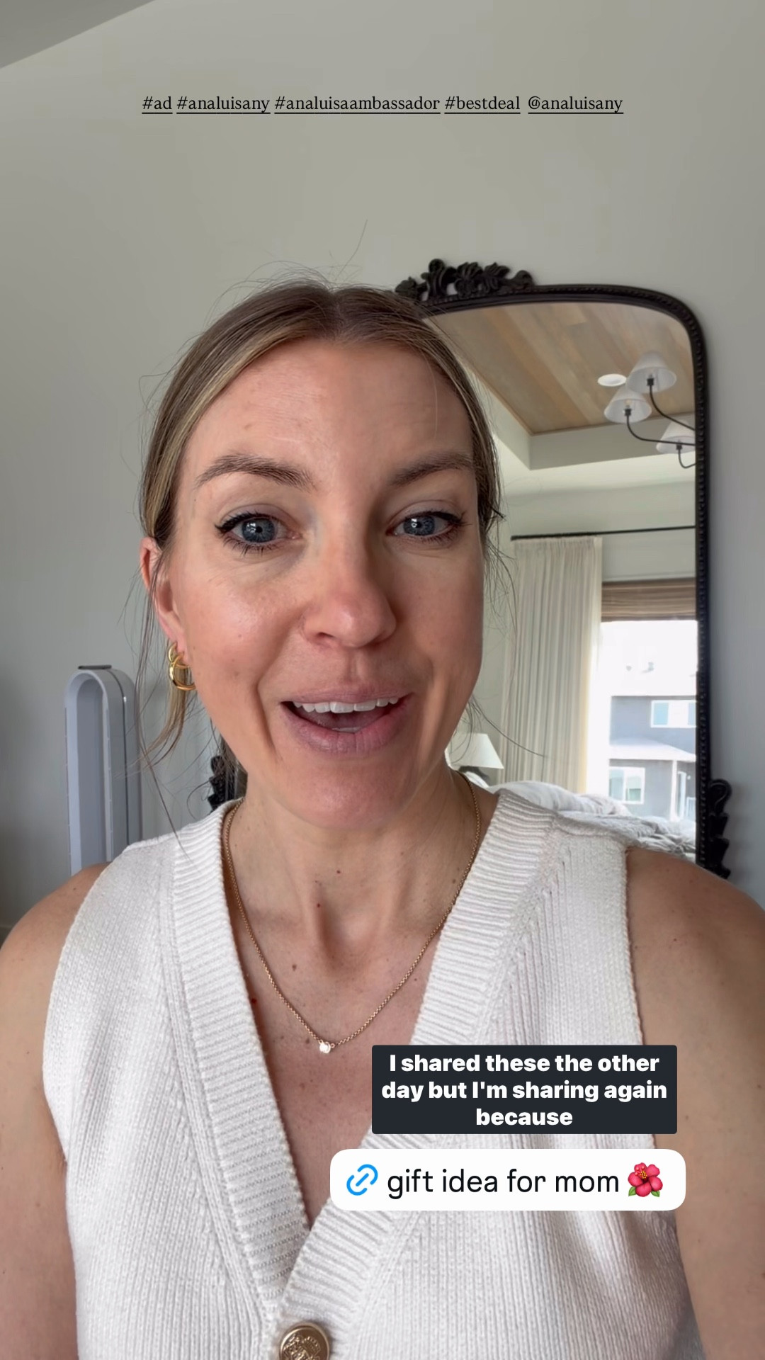 The prettiest jewelry for Mother’s Day from @analuisa! #ad Up to 25% off and a gift with purchase on every order over $125! The perfect gift for mom, I love these earrings! 🤍 #analuisany #analuisaambassador #bestdeal 

#LTKSaleAlert #LTKMothersDay