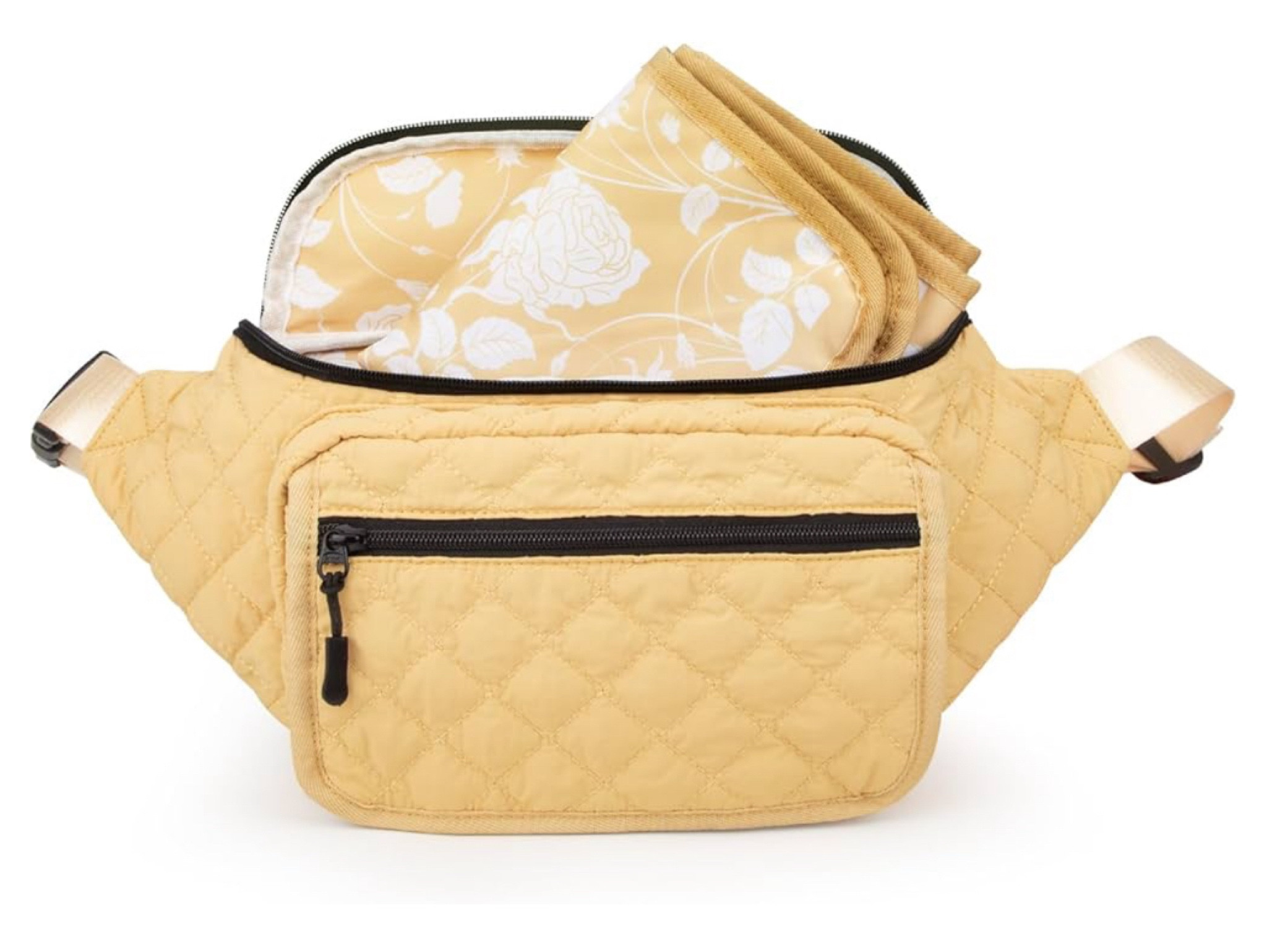 Fanny pack diaper bag that comes with a changing mat 

#LTKBaby #LTKActive #LTKSeasonal
