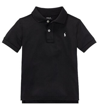 Little Boys Short-Sleeve Stretch Polo Shirt | Dillard's