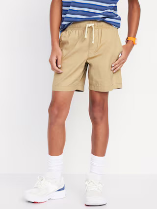 Above Knee Twill Pull-On Shorts for Boys | Old Navy (US)