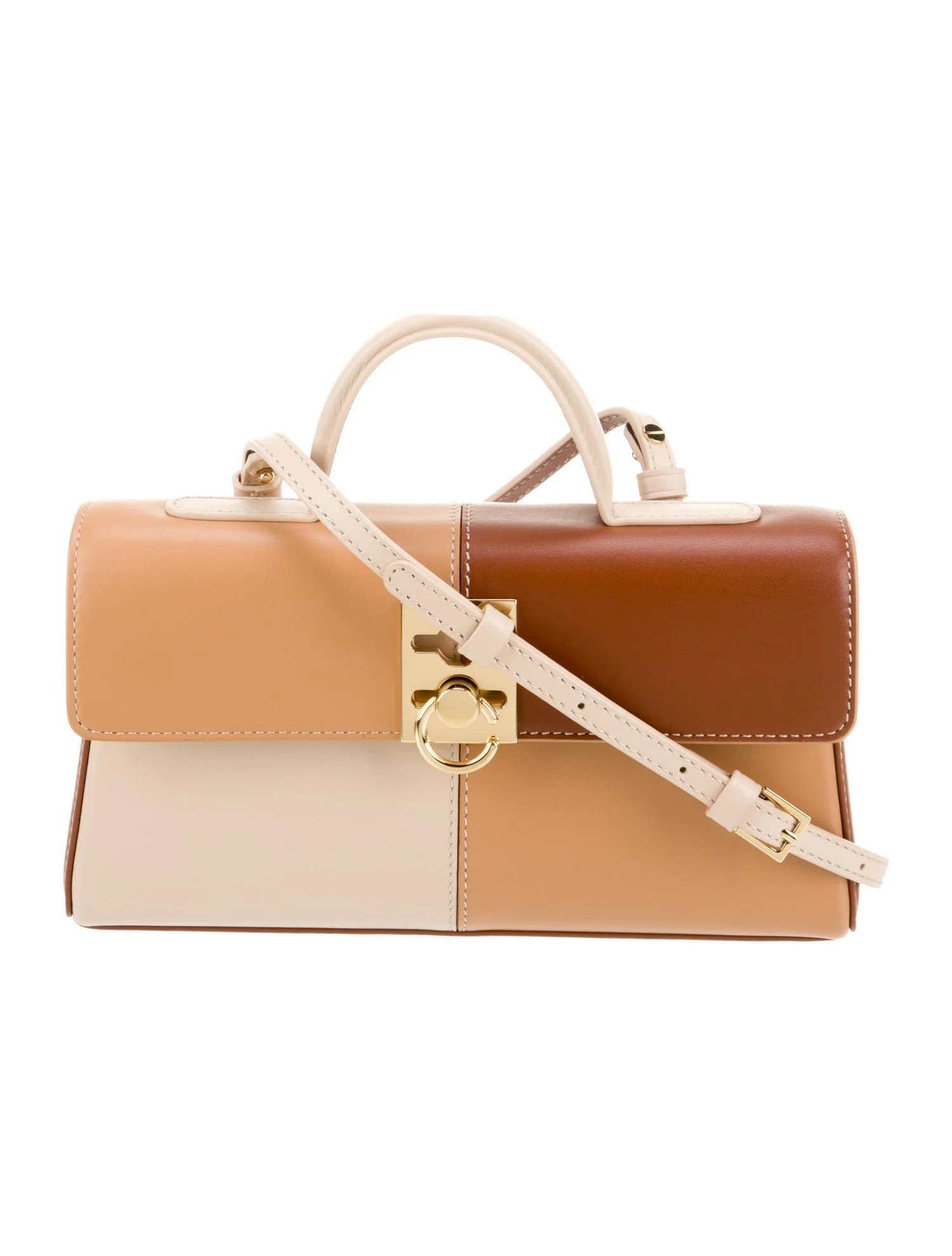 Leather Top Handle Bag w/ Tags | The RealReal