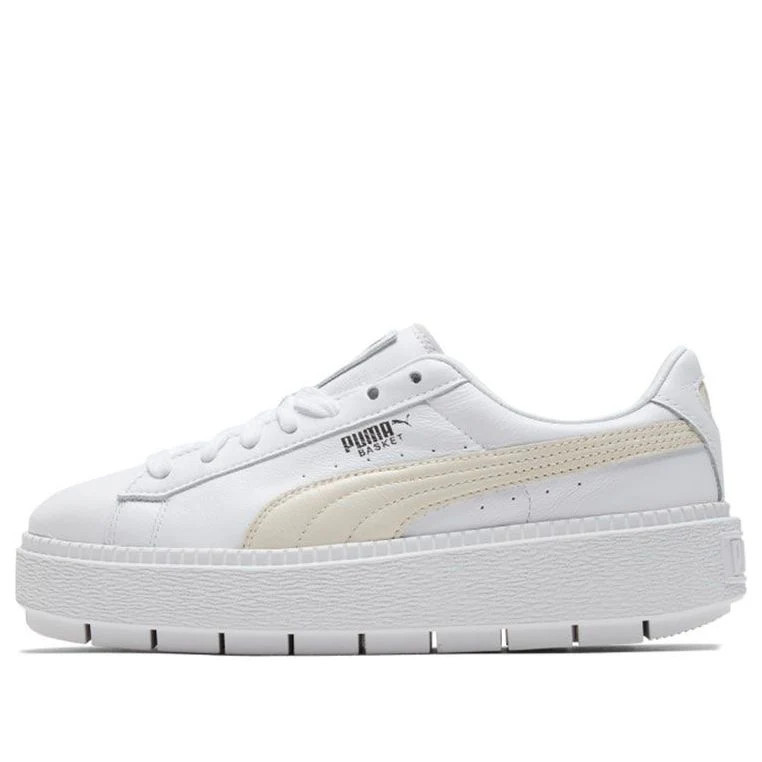 (WMNS) PUMA Suede Platform Trace Animal 'White' 366109-04 | KICKS CREW