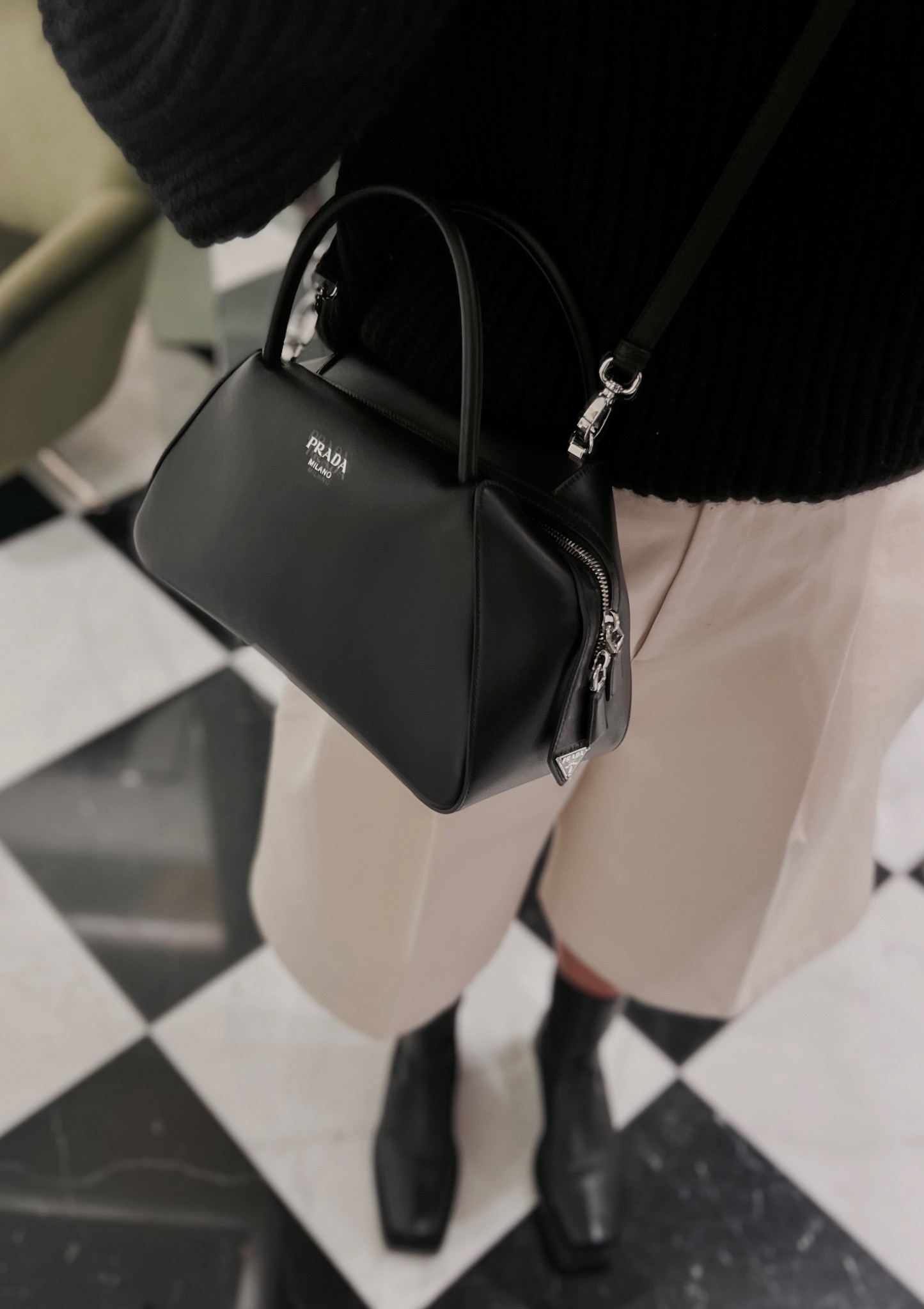 【関税&送料込】Prada Prada Supernova Small Brushed Leather Prada Small brushed leather Supernova handbag | Rent Prada