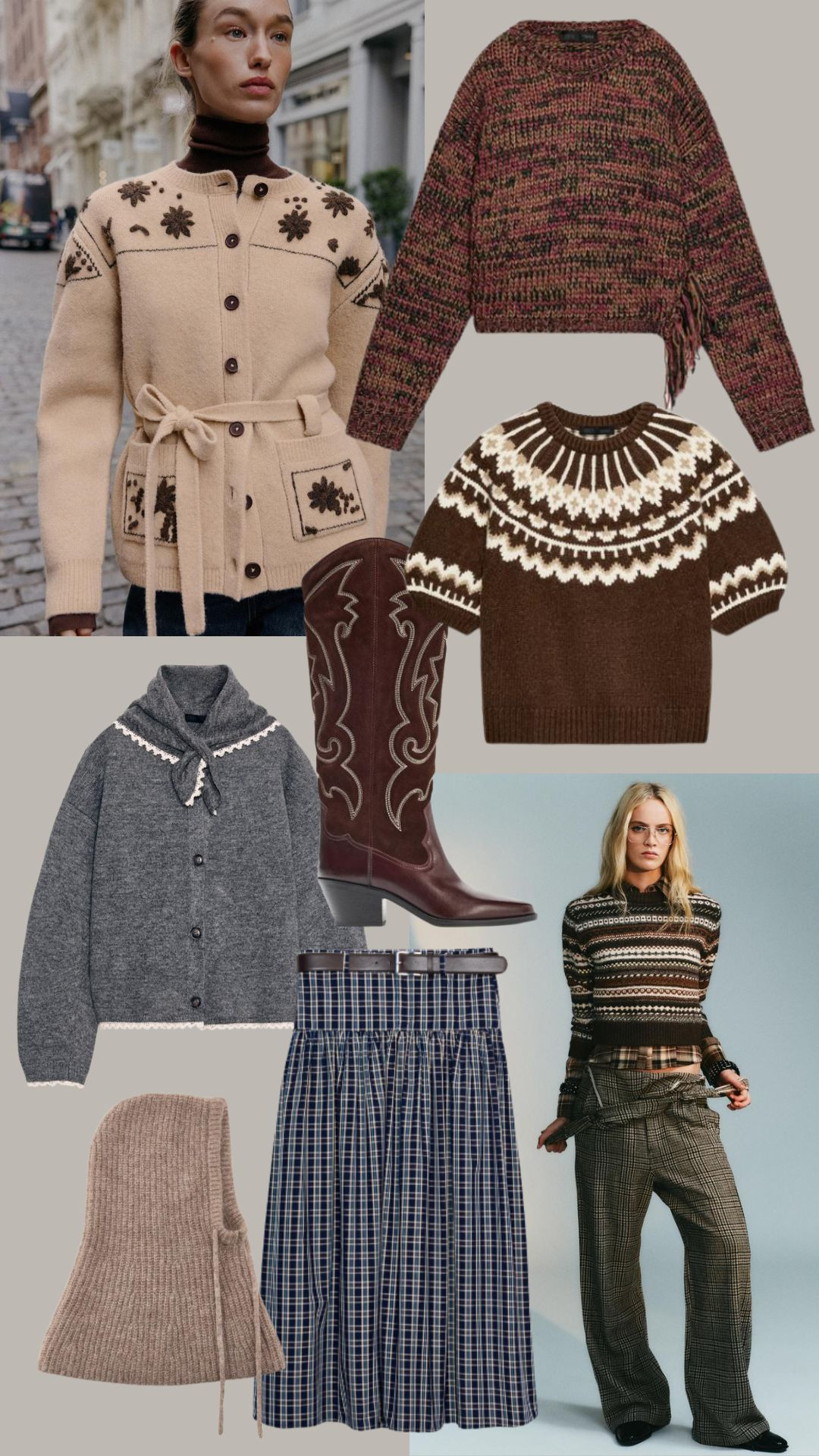 Zara New In which I am loving! ❄️ 

Winter Style, Winter Fashion, Winter Essentials, Knitwear, Jumper, Check Skirt, Cowboy Boots, Knitted Jumper 

 #LTKuk #LTKwinter #LTKeurope