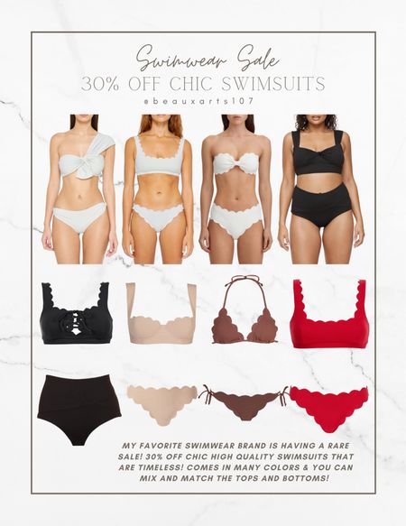 30% off swimsuits!! Comes in lots of colors and you can mix and match the tops and bottoms for the right fit/coverage for you!

#LTKswim #LTKsalealert #LTKFind