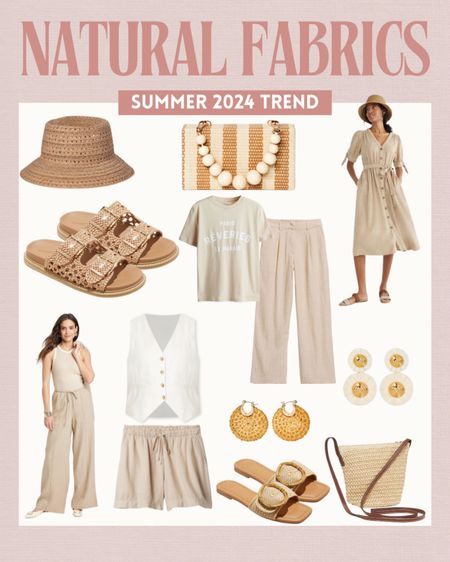 Natural fabrics trend for summer 2024

#LTKSeasonal #LTKMidsize #LTKFindsUnder50
