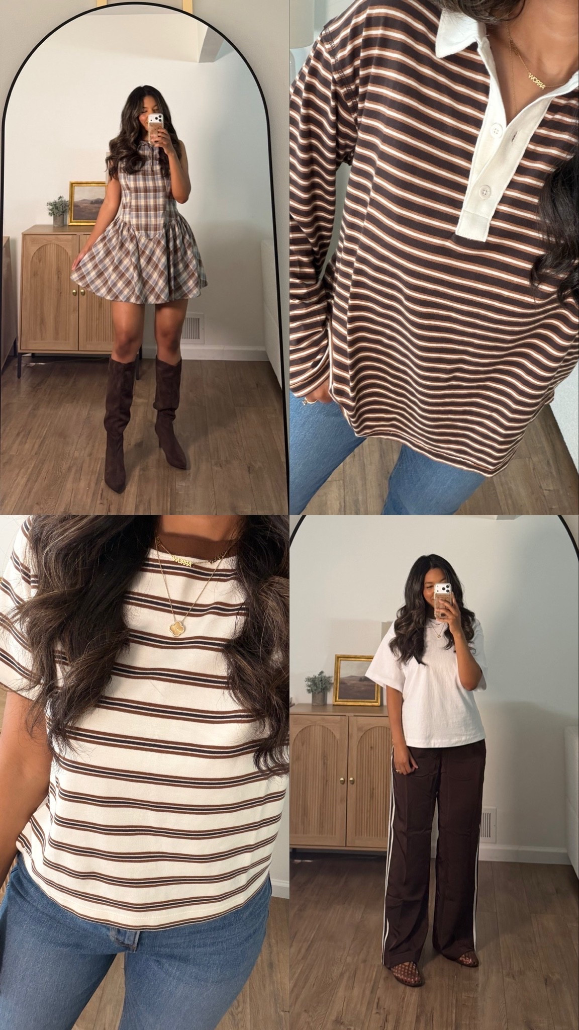Fall fashion! Outfit inspo- casual style! Aerie finds- target find! Aritizia interlock tee- old navy

Size medium in everything medium long satin pants and curve love 28 long jeans