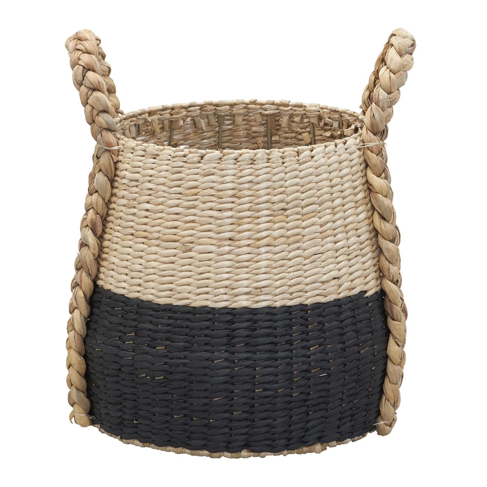 Birch Lane™ Armadi Two Tone Wicker Basket with Handles & Reviews | Wayfair | Wayfair North America