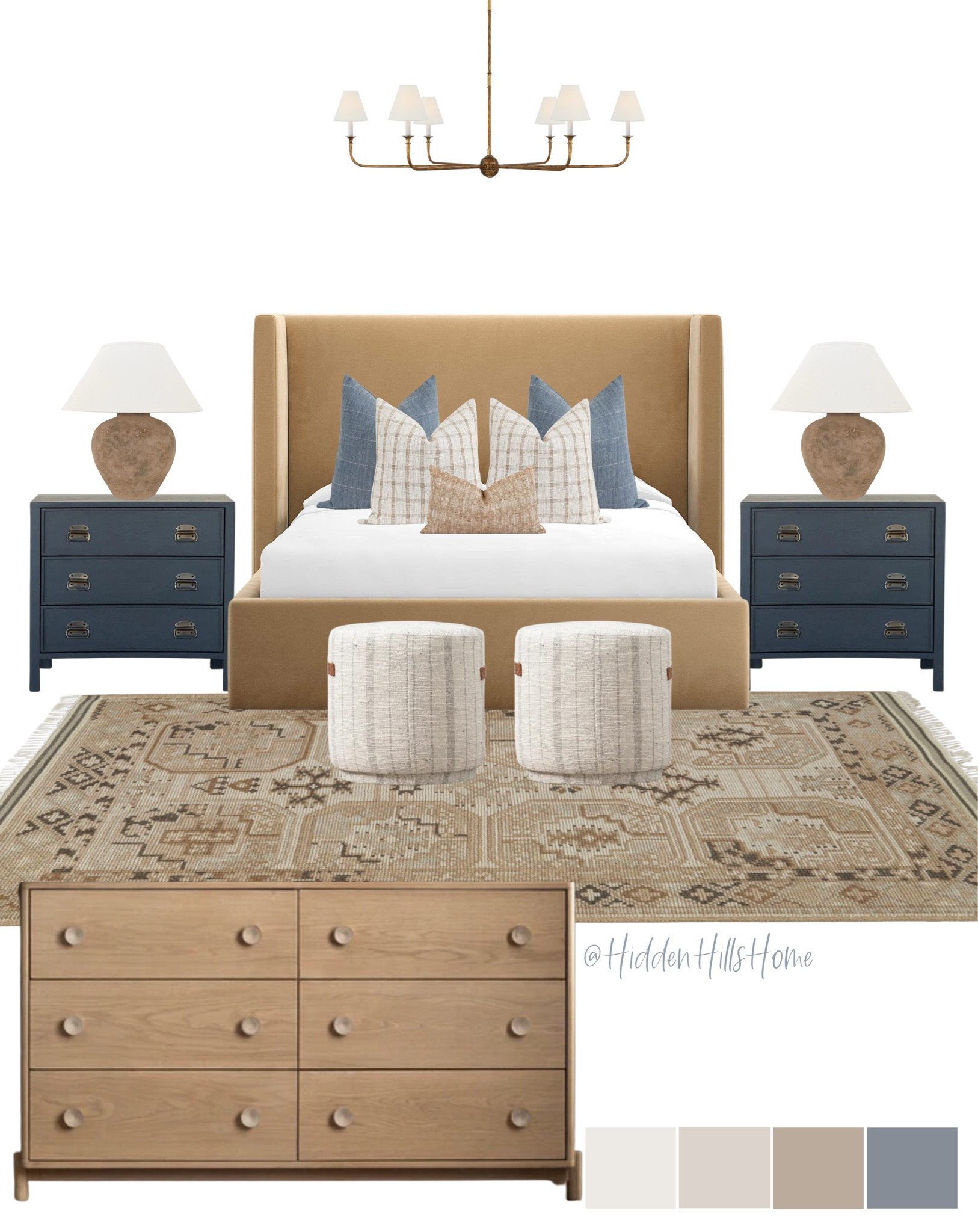 Bedroom decor ideas! Master bedroom decor mood board, primary bedroom Inspo, home decor, bedroom inspiration #bedroom 

#LTKstyletip #LTKsalealert #LTKhome