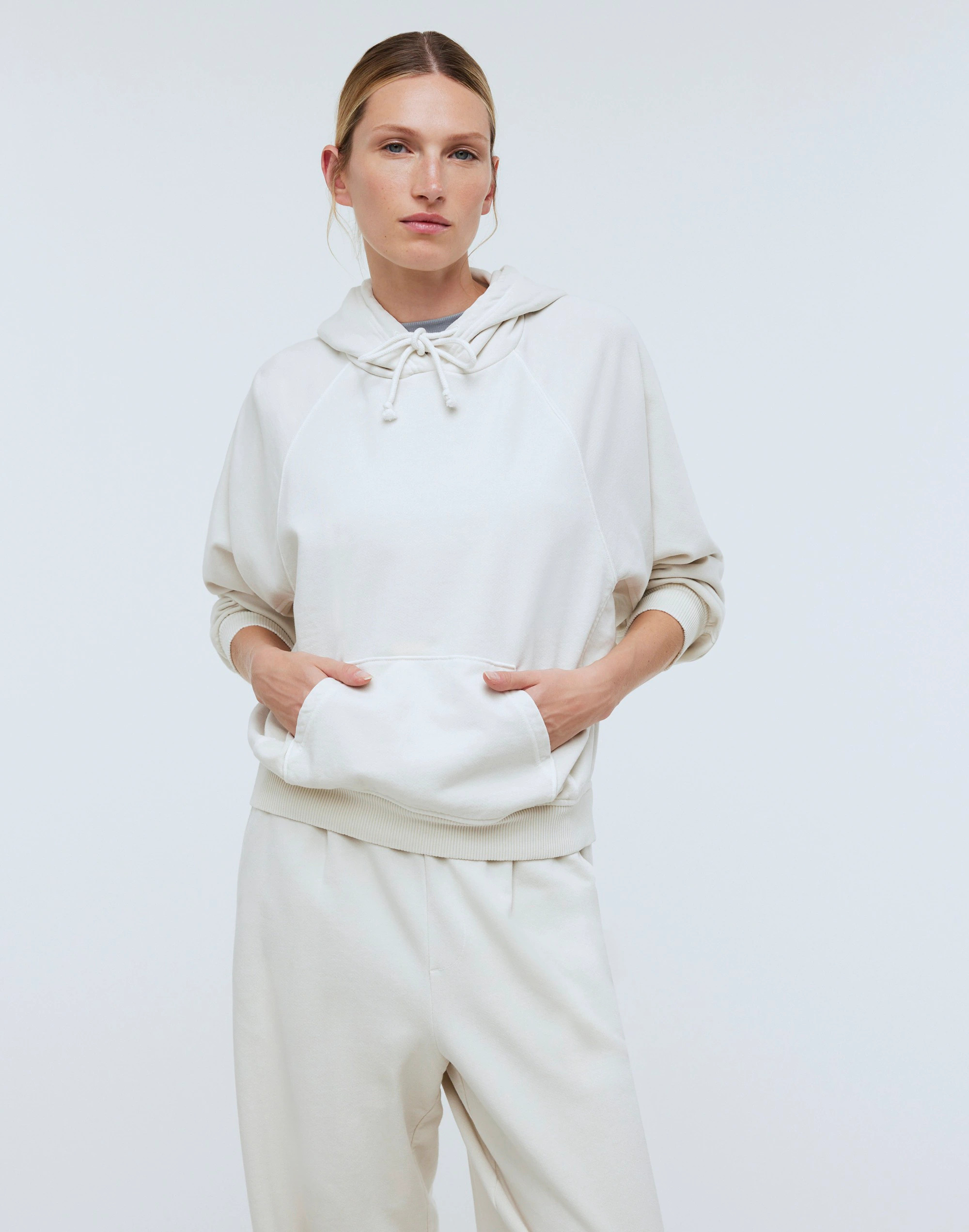 Terry Relaxed Raglan-Sleeve Sweatshirt | Madewell