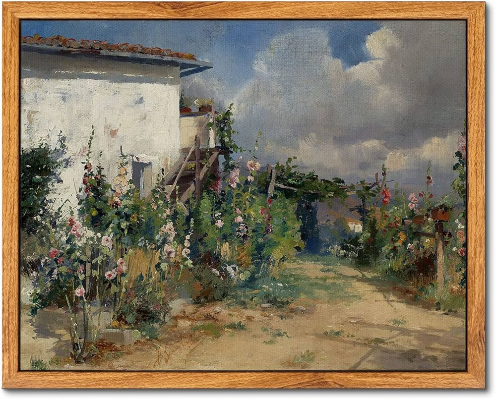 ARPEOTCY Framed Canvas Print Wall Art, Vintage Landscape Wall Art, Natural Scenery Vintage Wall D... | Amazon (CA)