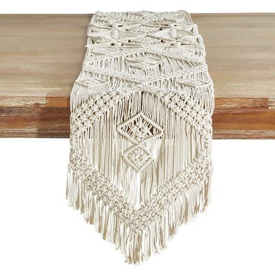 Macrame 72" Table Runner | Pier 1 Imports