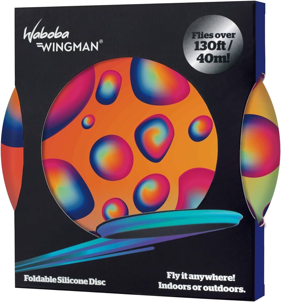 Waboba Wingman-Foldable Silicone Disc-Fly Straight and Far, Perfect for Kids and Adults (Liquid D... | Amazon (US)