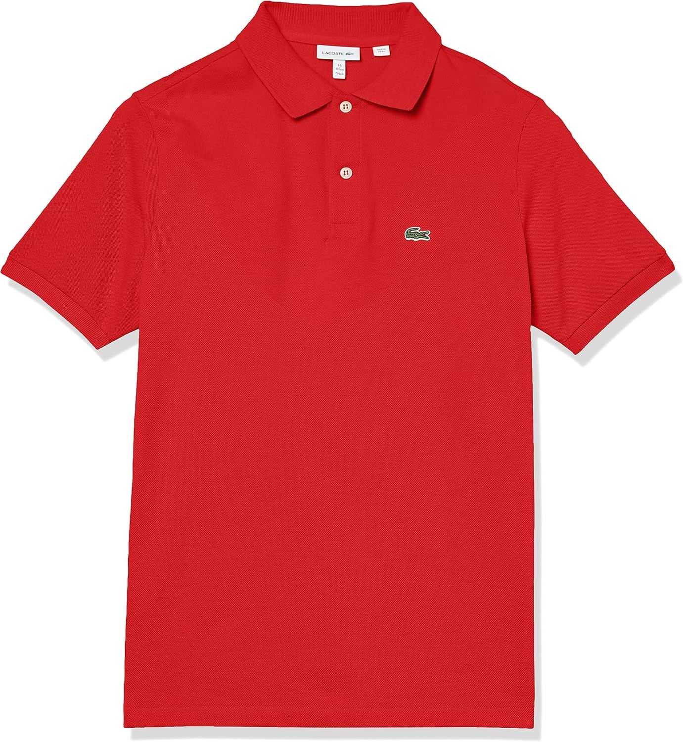 Lacoste Kids' Boys Short Sleeve Classic Pique Polo | Amazon (US)