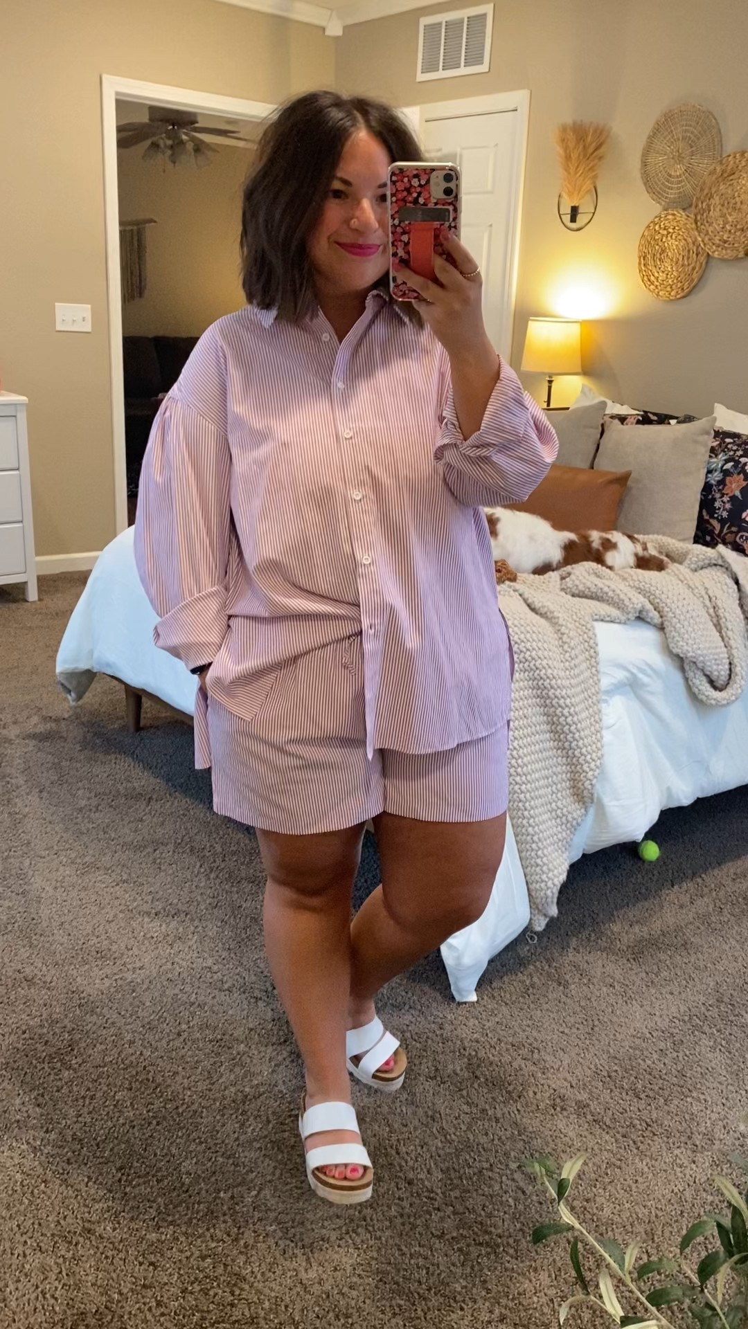 Ya'll know I love a two piece set! This one from amazon is super comfortable & will be so easy to style together or separate. Plus it's a soft, airy fabric & can be dressed up or down! 🌷

sandals: fit true to size // wearing a 5
set: fits true to size // wearing a large 

 

#LTKStyleTip #LTKFindsUnder50 #LTKMidsize