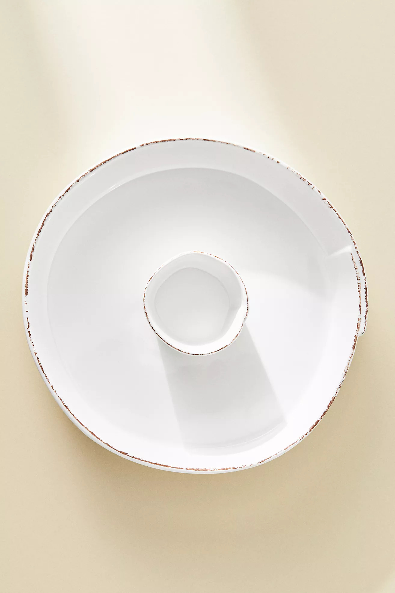 Vietri Melamine Lastra Chip & Dip Platter | Anthropologie (US)