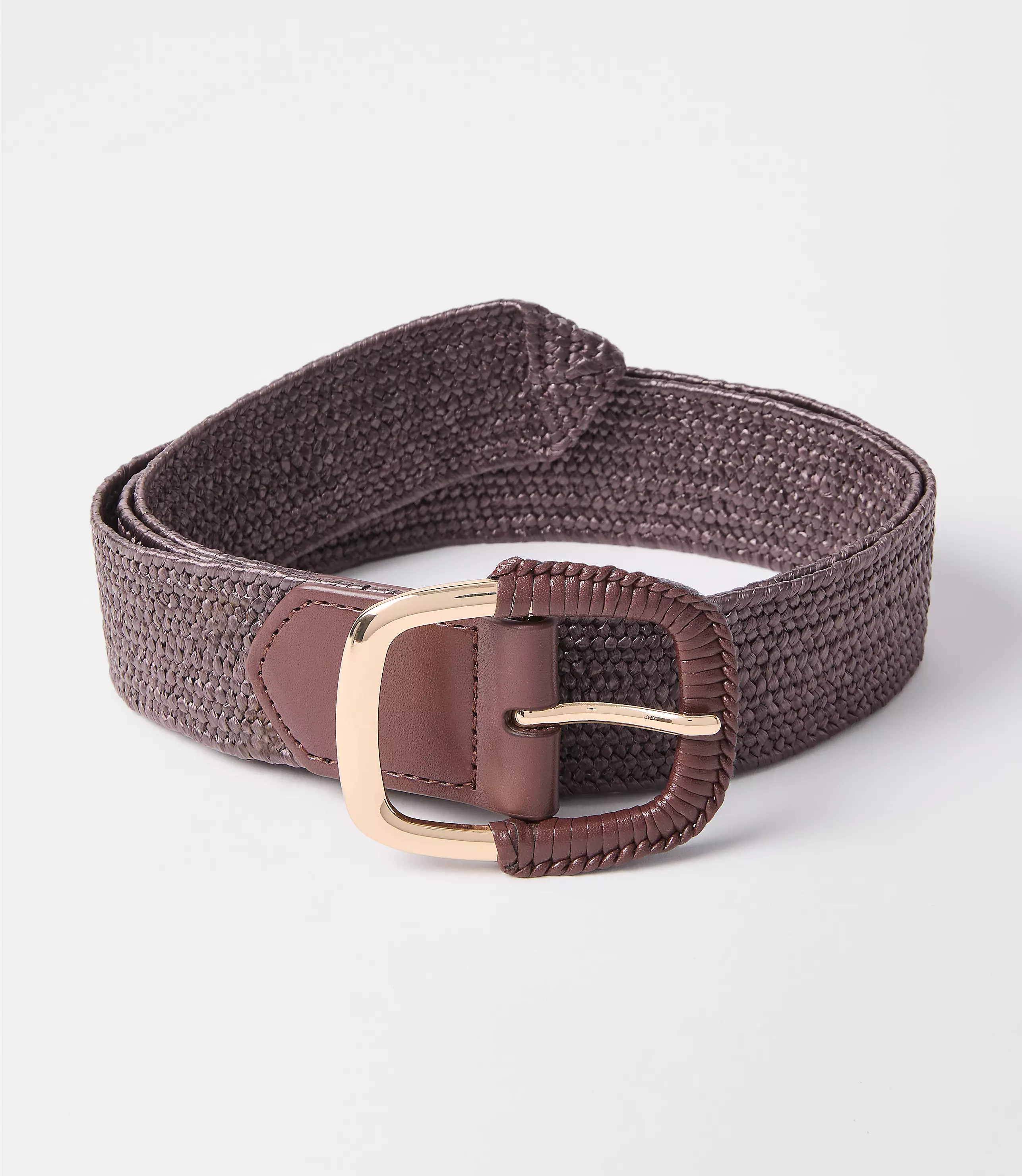 Raffia Stretch Belt | LOFT