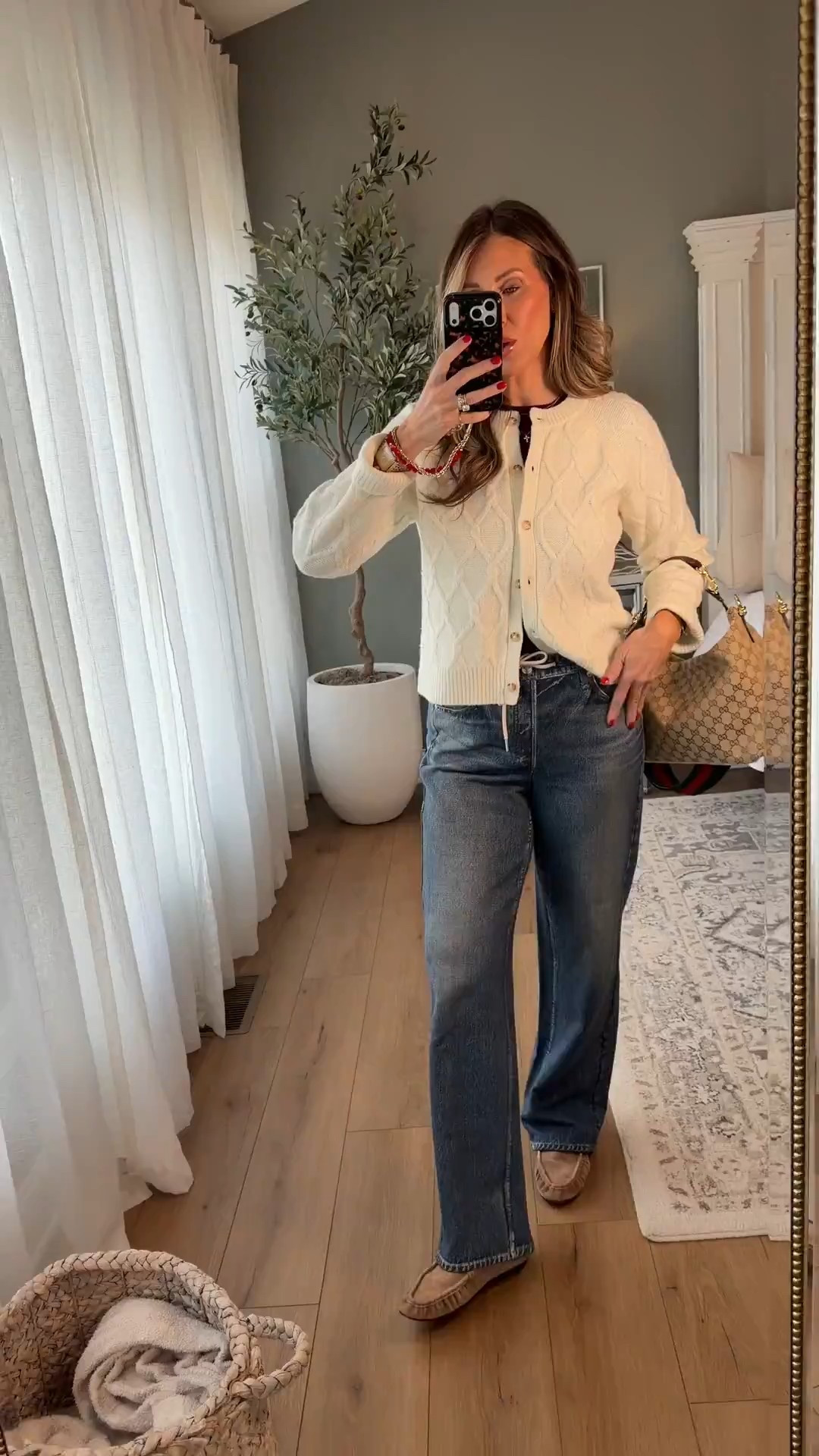 Outfit the other day 
Size medium pants 
Size medium sweater 

Early spring outfit inspo, cardigan sweater travel pants, sweatpants jeans, mules, spring shoes, themominstyle 

#LTKTravel #LTKootd #LTKSeasonal
