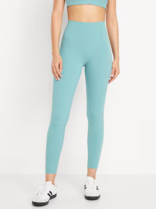 High-Waisted StudioSmooth 7/8 Leggings | Old Navy (US)