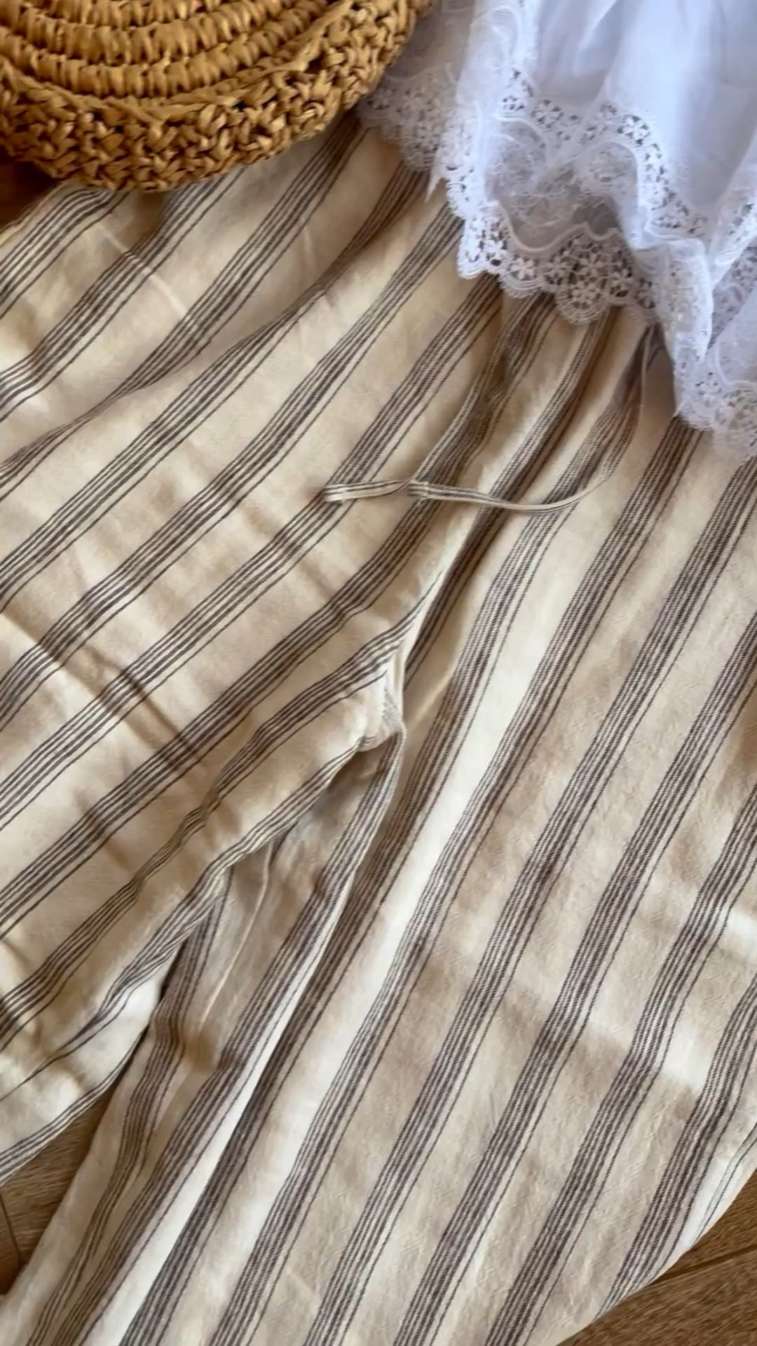 my favorite striped linen pants are on sale 💛 summer outfits. vacation outfits. summer fashion.

#LTKxAbercrombie #LTKootd #LTKSeasonal