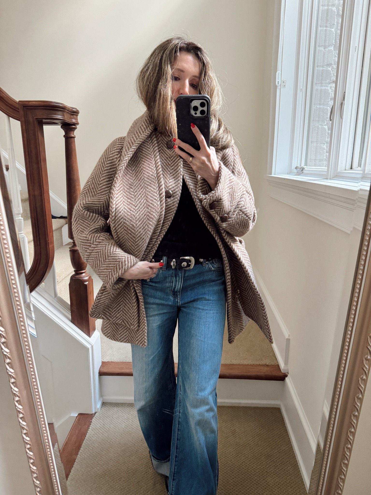 Classic wool coat and denim look!
Coat 32
Jeans 0


#LTKSeasonal #LTKSaleAlert #LTKStyleTip