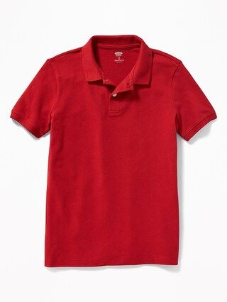 Uniform Built-In Flex Pique Polo For Boys | Old Navy (US)