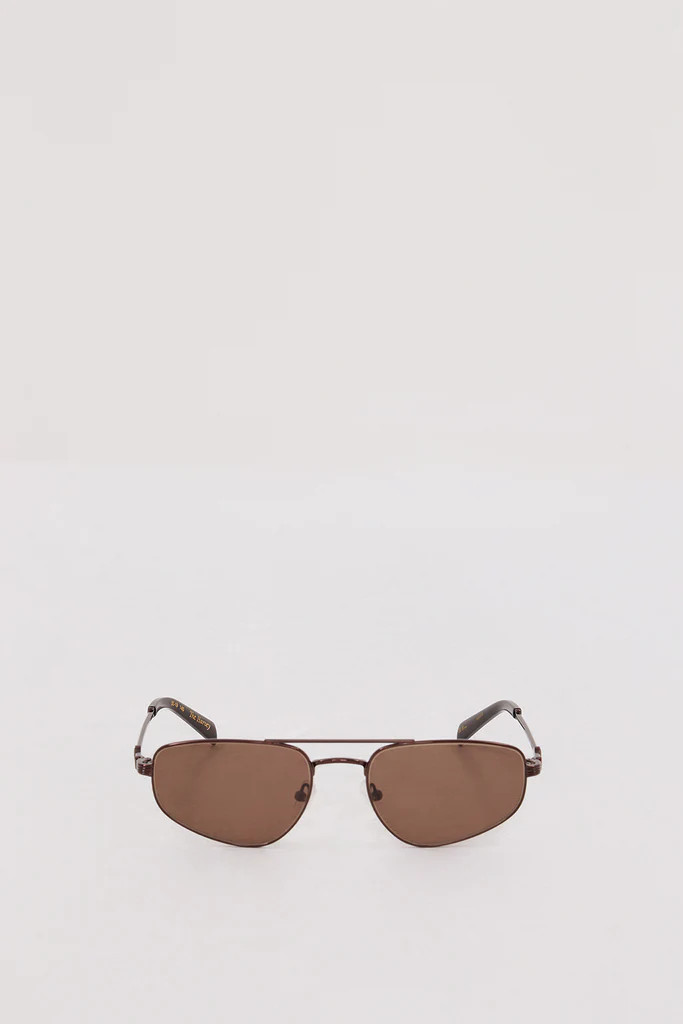 LUV LOU THE HARVEY BRONZE SUNGLASSES | DISSH