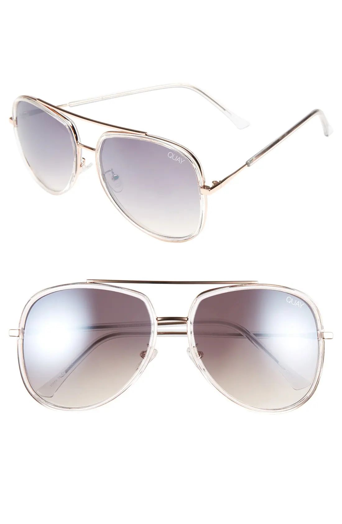 'Needing Fame' 65mm Aviator Sunglasses | Nordstrom