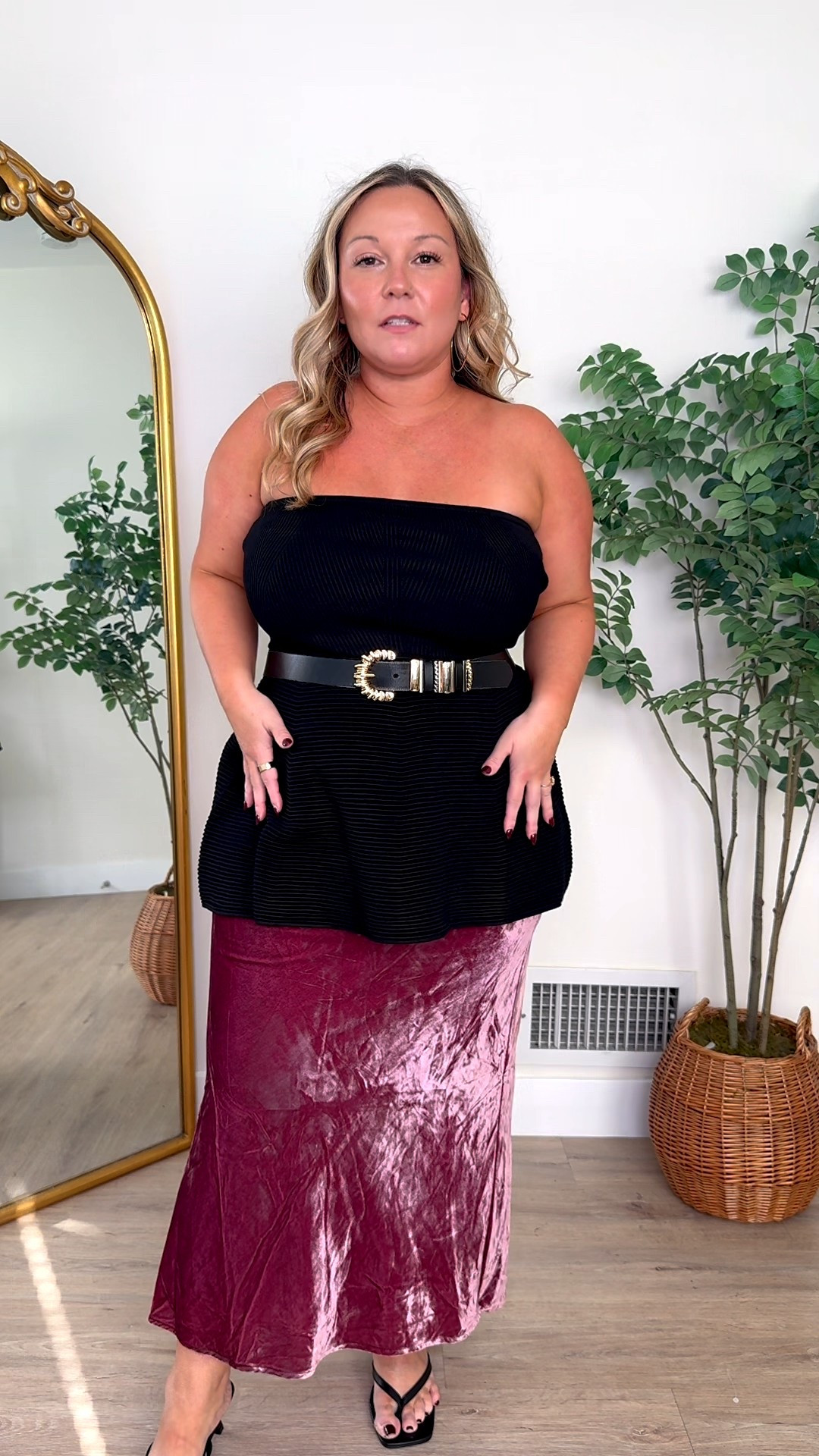 Use code ANTHRO30 for discount through 11/23
Peplum top runs big, I’d say you can size down. I have the size.
LARGE
Velvet skirt size LARGE PETITE
Jeans size 14 SHORT 

Anthropologie, Black Friday, cyber Monday, holiday sales, American Eagle, jeans, holiday style, velvet skirt, date night top, party outfit, NYE outfit, jeans, wide leg jeans, petite style 

#LTKHoliday #LTKCyberWeek #LTKMidsize