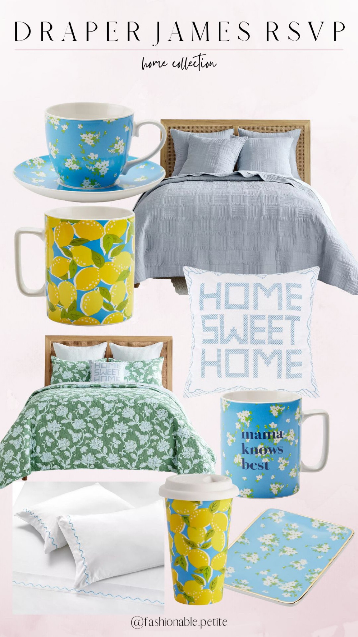 RSVP Draper James home collection! Gorgeous bedding, linens, and mugs.

Kohls, home goods, bedding, comforter, coffee cup, coffee mug, home decor, bedroom decor, home design, house decor 

#LTKhome