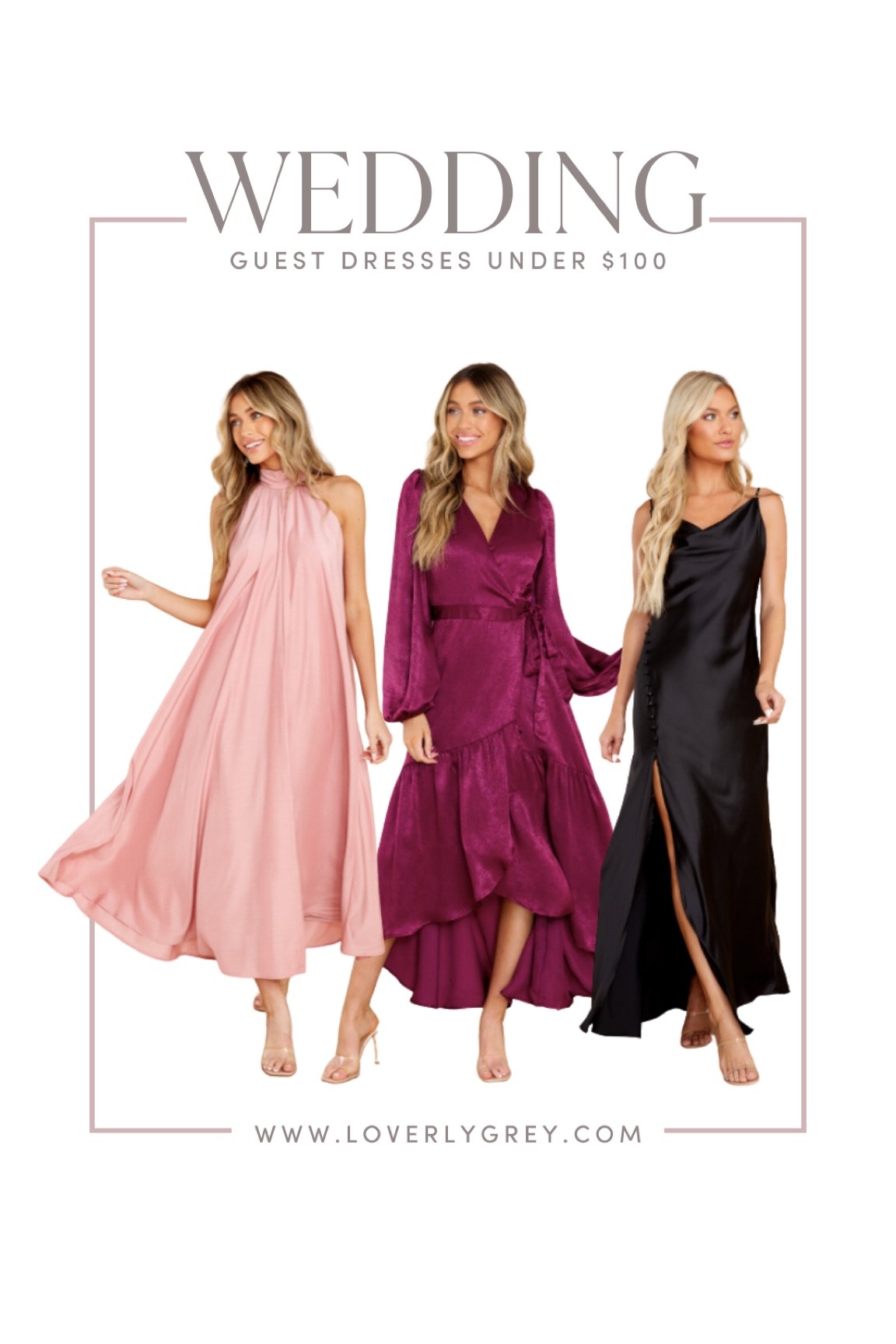 Fall wedding guest dresses under $100￼

#LTKunder100 #LTKstyletip #LTKwedding