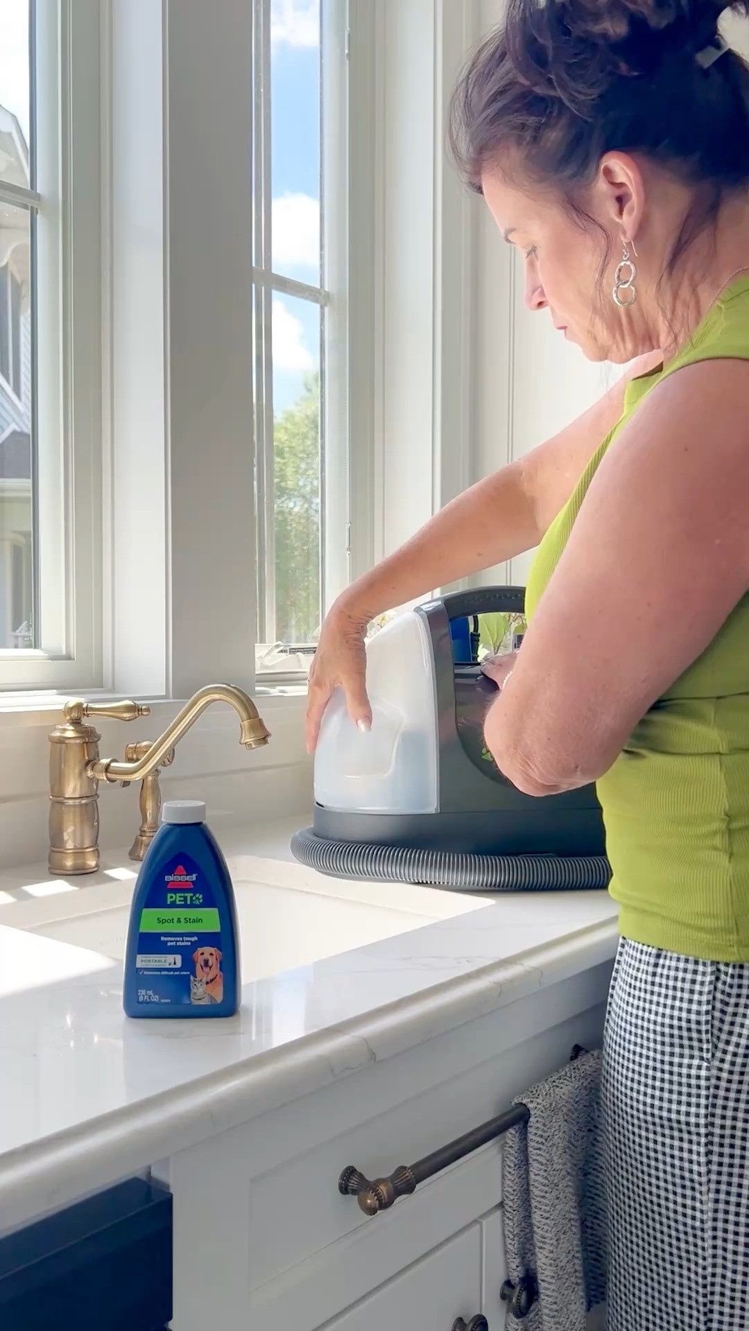  Amazon Big Spring Sale - Early Deals. Bissell Little Green Machine.

Not every pet mess calls for a full-size carpet cleaning machine. Use BISSELL® Little Green® portable upholstery and carpet cleaner to spray, scrub and lift away those smaller messes, like dirt and stains, from all types of surfaces. It has powerful suction to easily remove dirty paw prints from carpets and stairs, plus it works on car interiors, too! 

 #LTKSeasonal #LTKHome #LTKSaleAlert