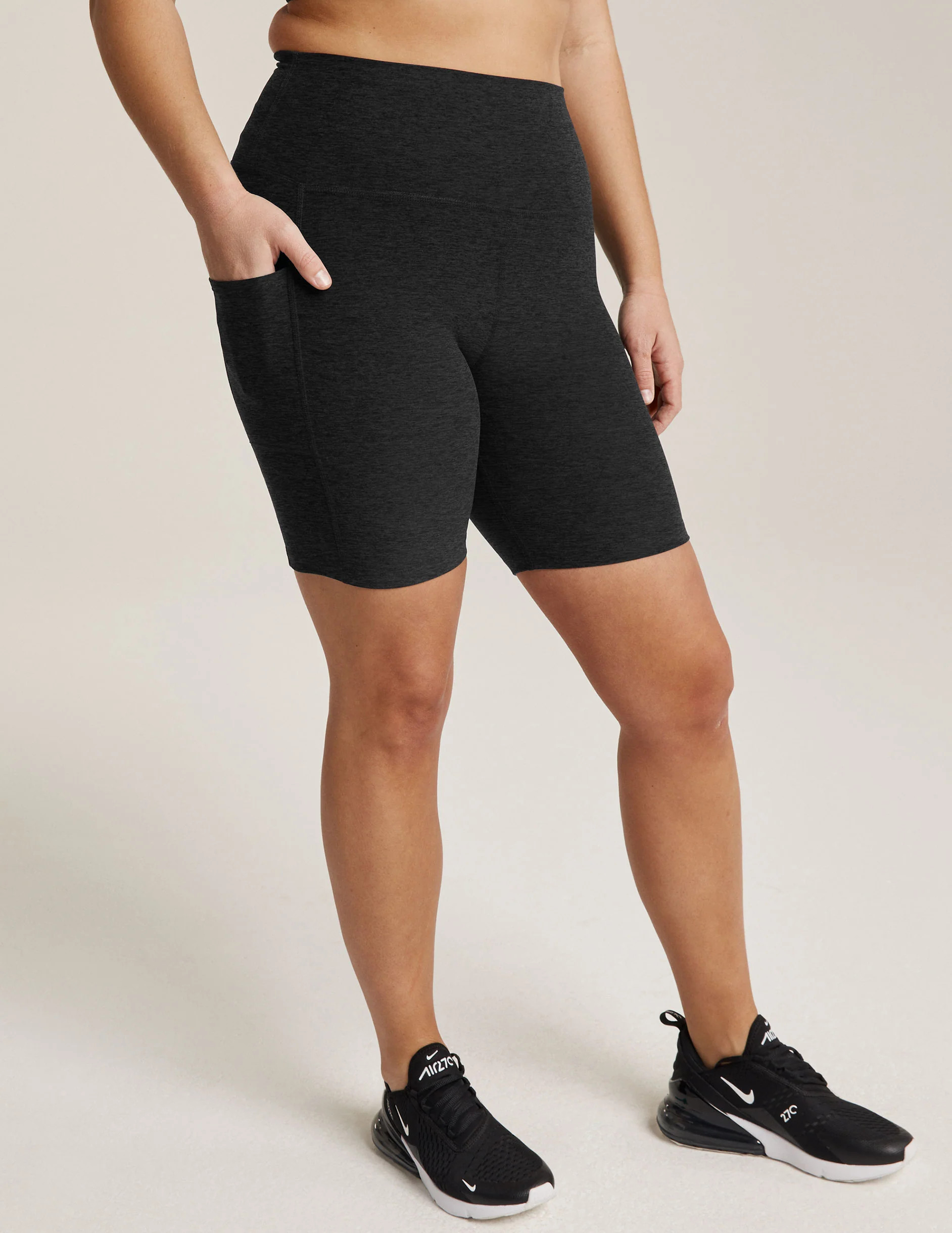 Spacedye Team Pockets 7" Biker Short | Beyond Yoga | Beyond Yoga
