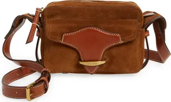 Isabel Marant Wasy Belted Suede Crossbody Bag | Nordstrom | Nordstrom
