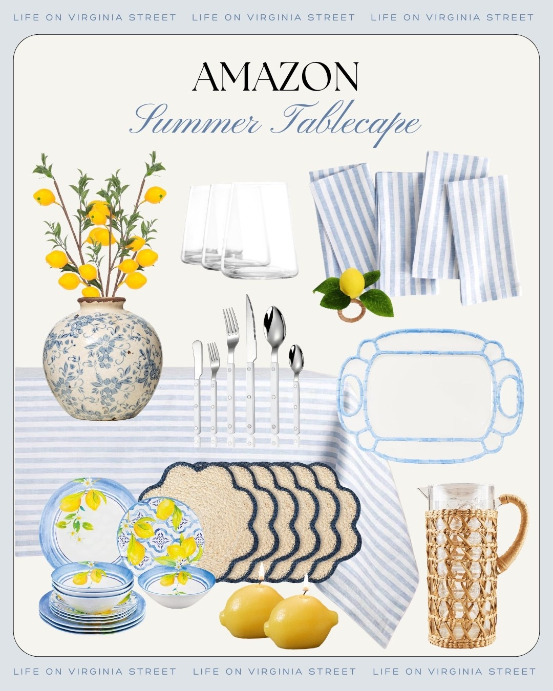 Amazon summer tablescape 🙌🏻🙌🏻

#LTKdayinmylife #LTKSeasonal #LTKHome