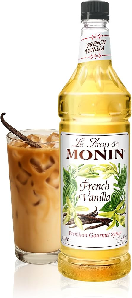 Monin - French Vanilla Syrup, Boxed, Versatile Flavor, Natural Flavors, Great for Coffees, Cockta... | Amazon (US)